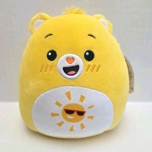 ​2025 Squishmallows FUNSHINE BEAR Care Bears 8” Target Exclusive Plush NEW NWT